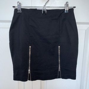 By The Way Black Mini Skirt